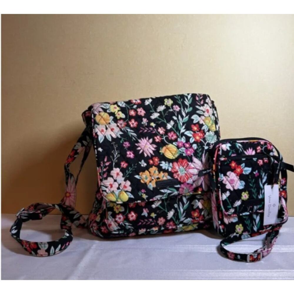 Tangerine Twist Vera Bradley Cross Body Bags Set of 2